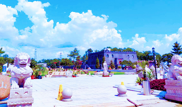 撫順市玉山生態墓園全景