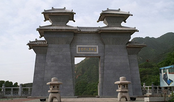北京長城華人懷思堂全景